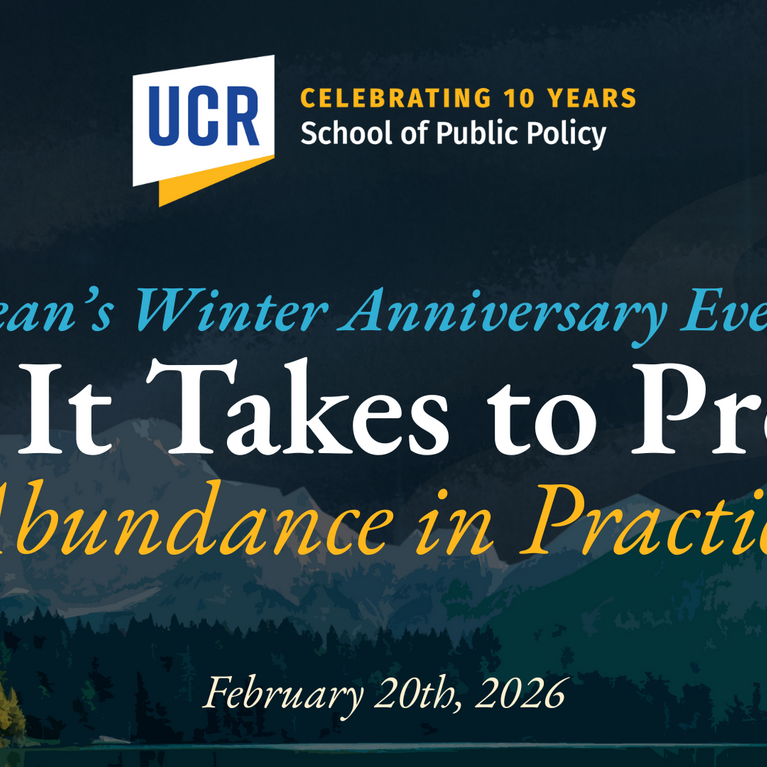 Panel Explores Abundance in Policy