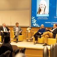 Photo of panelists for 2025 Dean's Fall Anniversary Event